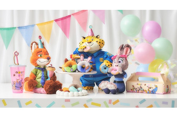『ズートピア』公開10周年記念！“ドーナツパーティー”がテーマの新コレクション、2月13日順次発売 画像