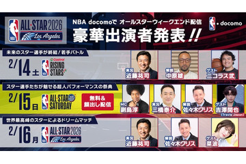 Travis Japan・吉澤閑也、NBAオールスターウィークエンド生配信にゲスト出演 画像