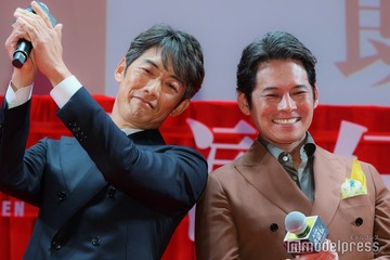 織田裕二＆反町隆史、互いの芝居を称賛 プライベートの交流も告白「親しんで釣りとかを」【北方謙三 水滸伝】 画像