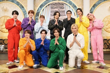 堂本光一、Snow Manとバラエティ初共演 大物芸能人サプライズ登場にスタジオどよめく 画像