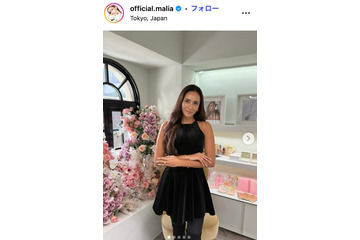 MALIA.、晴れ着姿の美人娘を顔出し公開 親子2ショットに「遺伝子最強」「そっくり」と反響 画像