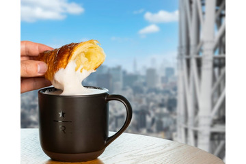 日本一高いスタバ、東京ソラマチに誕生 地上約150mから春は花見カフェタイムも可能 画像