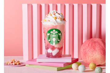 スタバ新作「ひなまつり フラペチーノ ショートサイズ」あられが華やか、家族みんなで飲みたい一杯 画像