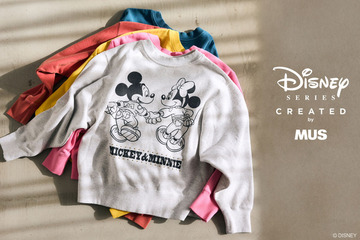 ミッキーマウス＆ミニーマウスが手を取り合う　“アートとしての誇り”宿した特別コレクション「Disney SERIES CREATED by MUS」 画像