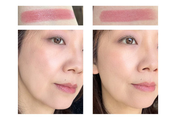 【シミ・くすみ・縦ジワ】大人の唇どう隠す？セザンヌ新作リップ2タイプを本気で塗り比べ 画像