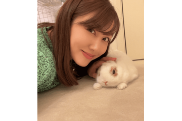 安めぐみ、愛兎・しろくんの旅立ちを報告＆家族との思い出SHOT公開「我が家をたくさん癒してくれた」 画像