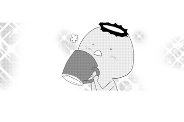 兄のためにコーヒーを入れていると、新し物好きなカッパが興味深々！ 飲んでみる？【ウチの百鬼夜行 #13】 画像