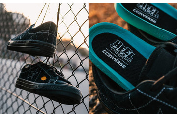 コンバース スケートボーディング×ヒールコレクティブ、コラボ「ONE STAR SK」3月17日発売 画像