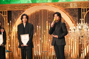 SixTONES森本慎太郎から松村北斗へ「おっす北斗」ラジオの発言有言実行 同じステージ登壇に特別な思い【第49回日本アカデミー賞】 画像