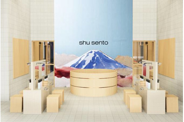シュウ ウエムラの特別ポップアップイベント「shu sento」＆TEAMのFUMAとJOが“番頭”に｜3月27日～4月2日開催 画像