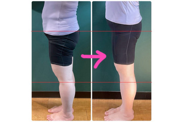 90越えの52歳、約半年で－20を達成！膝が痛くて正座もできなかったのが、お尻の位置がぐーんと上がった。最初に行った運動とは【鬼軍曹ゆか様ダイエット】 画像