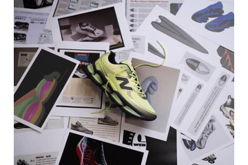 ニューバランス「ABZORB 2000」新色4月発売。渋谷で“マガジンスタンド”を期間限定オープン 画像