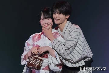 「今日好き」かなりのカップル、かなとがりのんにバックハグ 浴衣姿をお互いべた褒め【青春祭2026】 画像