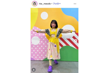 4代目スイちゃん・増田梨沙、6年間で身長40cm伸びる 小学校卒業式の袴姿＆入学当初の写真公開「成長に感動」「大きくなったね」の声 画像