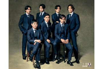 ダンヒル、森保一監督と日本代表選手を起用した「SAMURAI BLUE COLLECTION 2026」発表 画像