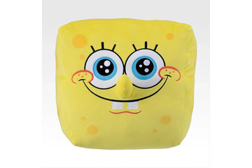 一番くじにスポンジ・ボブ登場！ ラストワン賞はボブのもちもちフェイスクッション 画像