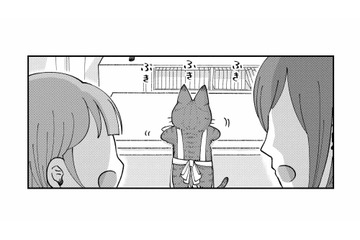 片付けをする猫のふわふわな後ろ姿…すぐに顔を近づけ吸いたくなるのは人間の本能？【家政婦よんだら猫がきた #９】 画像