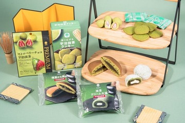ファミマ、春に向けた宇治抹茶菓子4品が登場 “売上No.1”ストロベリーチョコやクリーム大福など4品 画像