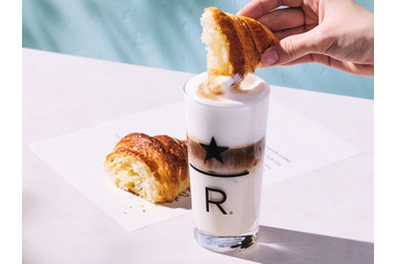 スタバリザーブカフェ「コールドクラシックムースバニラマキアート」登場 コルネッティと合わせるムースディップスタイル 画像