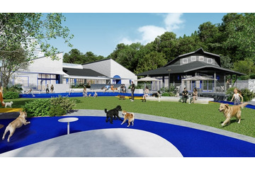 千葉に複合ドッグリゾート「ラフラフ」5月30日誕生 ドッグラン付き宿泊棟＆日帰りエリア 画像