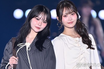 美人YouTuberさくらの妹・滴「関コレ」シークレット出演 姉妹で手繋ぎランウェイ 画像