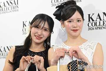 美人プロゴルファー・臼井麗香＆臼井蘭世、姉妹での初ランウェイは「人生の中で1番緊張」【関コレ2026S/S】 画像