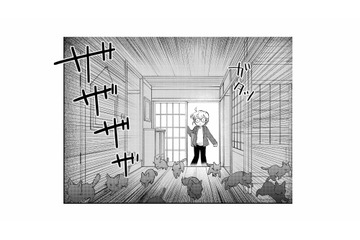 猫の後を追ってたどり着いた先は“猫屋敷”!? 玄関を覗くと現れた人物とは…？【家政婦よんだら猫がきた #15】 画像