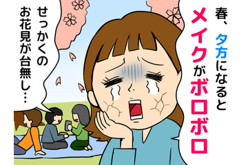化粧水がしみるのもメイクが崩れるのも、全部、春のせい⁉　冬の乾燥よりも過酷な環境から肌を守る方法とは 画像