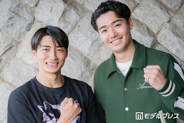 大久保琉唯＆鈴々木響「オオカミ」共演から続く絆「K-1」試合・観戦直後の2人に直撃【インタビュー】 画像