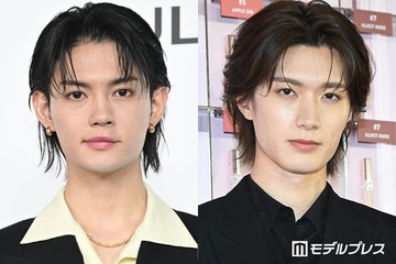 M!LK佐野勇斗、山中柔太朗のフォロワー100万人突破祝福 黄金の全身タイツ姿に「斬新な祝い方」「ご利益ありそう」と話題 画像