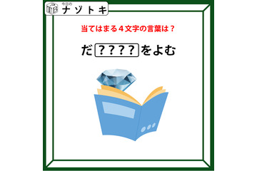 クイズです！「当てはまる４文字の言葉は？」イラストを文にしてみると、ある言葉がでてきますよ【難易度LV２.・甘口】 画像
