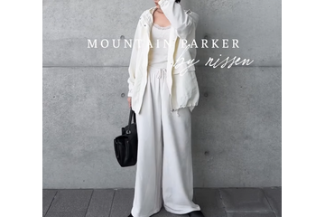 花粉と紫外線対策ができる【機能性アウター】を味方にした春のホワイトワントーン【40代の毎日コーデ】 画像