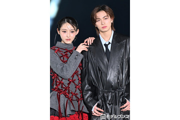 「今日好き」きんりのカップル、リボン＆レザーがお似合い 内田金吾「めっちゃ幸せです」 【ガルアワ2026SS】 画像