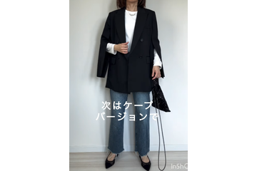 きれいめジャケットのデニム合わせが今っぽい。オンでもオフでも映える春の着こなし【40代の毎日コーデ】 画像