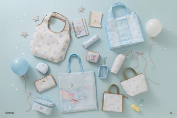 淡いカラーリングがかわいい『ダンボ』日常に寄り添うアイテムTHREEPPYで発売 画像