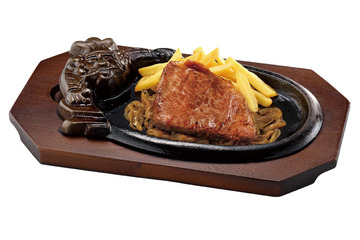 ブロンコビリー、ほどよい霜降りの「炭焼き極選プレミアムサーロインステーキ」24日より期間限定で販売開始！ 画像