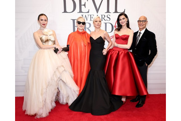 レディー・ガガ、サプライズ登場！メリル＆アンら“アイコン”が集結『プラダを着た悪魔２』ワールドプレミア 画像