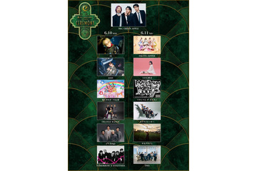 ミセス主催イベント「CEREMONY」出演者全ラインナップ発表【一覧】 画像