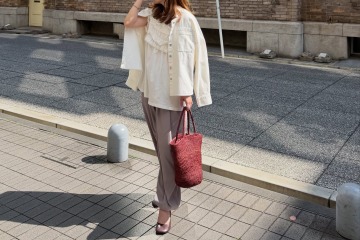 【ユニクロ】アイテムを品よく着こなす。リラックス感あふれるきれいめスタイル【40代の毎日コーデ】 画像