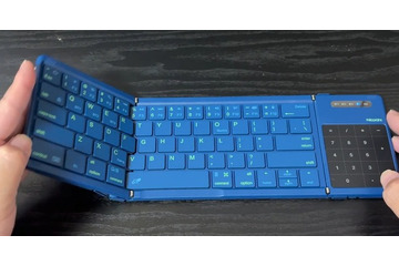神ガジェット購入！タッチパッド搭載でお洒落なNillkin折り畳みキーボード！！ 画像