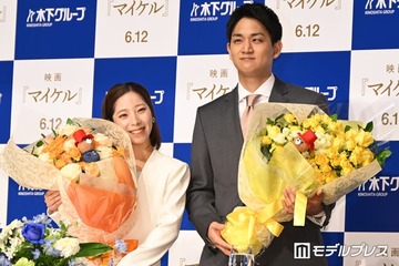 “りくりゅう”三浦璃来選手＆木原龍一選手、引退会見に出席 登壇後すぐ涙の木原選手に三浦選手「泣かないで」 画像