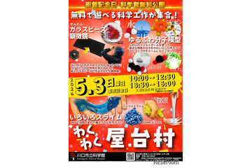 【GW2026】埼玉SKIPシティ、コマ撮りアニメ体験や施設無料開放 画像