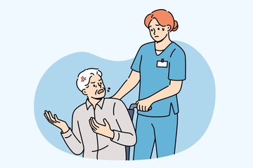 「点滴の針を勝手に抜く」「薬を拒否して口を開けない」認知症の方を身体拘束するしかない！？疲弊する現場、一体どうすれば【医師監修】 画像