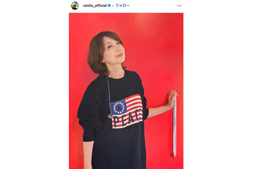 伊藤蘭、ミニスカ×網タイツの華やか衣装で魅了「ずっと美しい」「永遠の憧れ」の声 画像