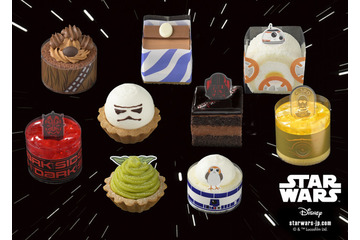グローグーの“おひとりさまサイズ”チョコケーキ、ヨーダ＆ダース・ベイダーのプチケーキも登場！『スター・ウォーズ』スイーツが5月11日発売　 画像