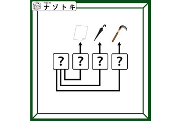クイズです！「どんな言葉が隠れている？」イラストと矢印の法則から導きましょう【難易度LV.2・甘口】 画像