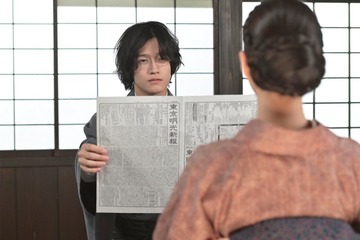 「風、薫る」“謎の男”シマケン（佐野晶哉）の素性判明でXトレンド入りの反響「ぴったり」「ますます気になる」 画像
