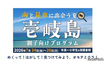 【夏休み2026】壱岐島、親子向けプログラム参加者募集 画像