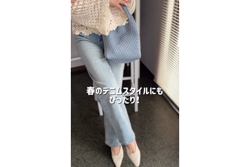 パンプス×デニム。きれい見えとスタイルアップを叶える足元とは【40代の毎日コーデ】 画像