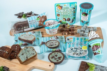 ファミマ、3度目のチョコミントフェア開催 アイス・菓子・飲料など全8種“爽快感MAX”なラインナップ 画像